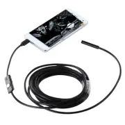 Cámara de inspección de tubo de serpiente de endoscopio micro USB con 6 LED
