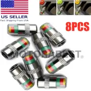 Car Tire Valve Stem Caps Pressure Monitor Sensor Indicator 3 Color Alert -8 ∫ (for: Honda)