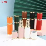 5ML Leather Perfume Bottle Portable Sprayer Refillable Empty Perfume Travel S===