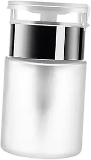 koolsoo Empty Remover Pump Dispensers Storage Bottle for Nail Polish, 50ml