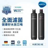 在飛比找momo購物網優惠-【德國BRITA官方】mypure pro V6 濾芯組(0