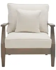 Safavieh Martinique Wood Patio Armchair