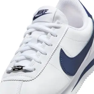 【NIKE 耐吉】復古慢跑鞋 休閒鞋 阿甘_童_白色_CORTEZ BASIC SL GS(904764106)