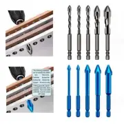 Ceramic Tile Eccentric Drill Bit Bit Set Drills Concrete Masonry Metal Glas W *△