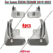 Silver For Lexus ES350 ES300H 2019-2022 Mud Flaps Splash Guards Fender Mudguard (for: Lexus)