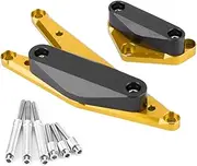 Engine Crash Guard, Protective Frame Slider, AntiCollision Engine Crash Guard Frame Compatible with Suzuki Bandit GSF1250 GSX1250FA (Gold)