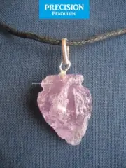 Amethyst Arrowhead Rough Pendant Necklace Gemstone Crystal Protection