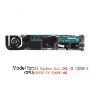 For Lenovo Thinkpad X1 Carbon 3rd Gen Motherboard i5-5300 8GB 00HT347 00HT359