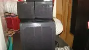 JVC SX-XSW6000 100W 6." Active woofer + 2 wired satellite Speakers Manual NEW