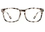 TIJN Blue Light Blocking Glasses for Women Men Clear Frame Square Nerd - Marble