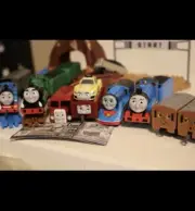 Thomas & Friends Ace Flying Scotsman Gordon Big World Adventure Tomy Windup Toy