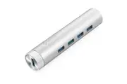 Orico ARH4-U3 Aluminum 4 Port USB 3.0 High Speed Hub with Type-C Cable