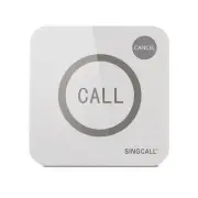 SINGCALL Wireless Nursing Calling System 3 Screen,30 Touch Buttons,2 Amplifiers