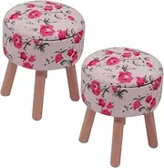 2pcs Living Room Fabric Stool Stadium Seat Bleacher Seats with Backs Portable Folding Step Stool Folding Stool Miniatures Miniature Bike Seat Cushion Foldable Stools Cloth