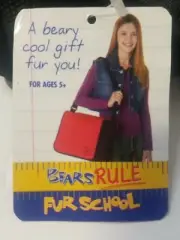 Build a Bear Bears Rule Fur School Bag Christmas gift idea