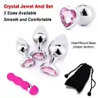 Metal Plug Vibrator G-Spot BDSM Prostate AU Dildo Butt NEW Stimulator Sex Toy