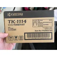 在飛比找蝦皮購物優惠-KYOCERA TK-1114 原廠黑色碳粉匣