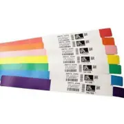 Zebra Z-Band Fun 10012713-7K Multipurpose Label - 25.40 mm Width x 254 mm Length - Permanent Adhesive