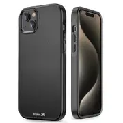 Tough On Armor Phone Case for iPhone 15 Plus (with MagSafe) - Black