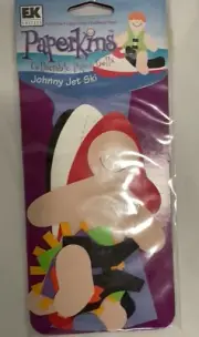 Paperkins E K Success Johnny Jet Ski Paper Doll Paper Piecing Die Cut