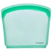 Cuisipro Reusable 27oz Silicone Sandwich, Food Storage & Cooking Bag