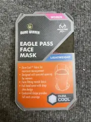Game Winner Women’s Eagle Pass Face Mask One Size Realtree Extra Camo NWT