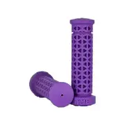 AME BMX Bike Grips Zone Firm Purple Flangeless A'ME Old School Bicycle GT DYNO