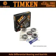 For 1998-1999 Chevrolet K1500 Axle Differential Bearing and Seal Kit Rear Timken