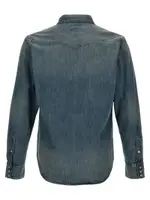 [Polo Ralph Lauren] Polo Ralph Lauren-Texana Camicie Celeste-Uomo M Blue