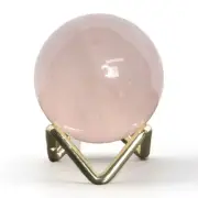 Polished Rose Quartz Sphere 2" Nice Quality - USA