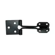 Timco - Wire Pattern Hasp & Staple - Black (Size 3" - 1 Each)