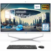 All IN One 24 " FHD Touch I3 8° Gen Win11 RAM 16 GB SSD 480 PC Fixed Webcam 2k_