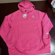 NEFF Men’s pink pink pullover hoodie large