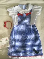 Halloween Costume GIRLS Dorothy Wizard Oz XL New