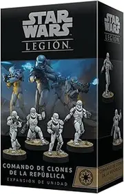 Atomic Mass Games Star Wars Legion: Command of The Clones of The Republic | Expansion | Miniature Game | Ages 14+ | for 2 Players | 1-2 Hours per Game | Spanish