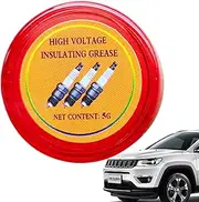 Electrical Grease - Spark Plug Boot Salt Dirt Inhibitor | 5g Waterproof Tune-Up Lubricant for Brake Marine Car Bearing Ignition Coils Spark Plug O Rings