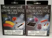 Magic Show Game 2 Pk Kids 6+ Puzzles Fun Tricks Great Stocking Stuffer Boy/Girl