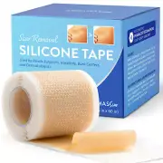 Scar Removal Silicone Sheets – 1.6"x60" Tape for Scars, Surgery, Keloid