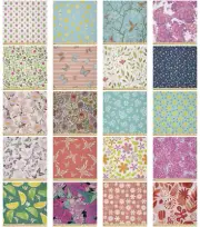 Ambesonne Spring Theme Microfiber Fabric by The Yard for Arts and Crafts
