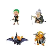 One Piece World Collectible Figures Wano Country Onigashima 10 Set of 4 F/S
