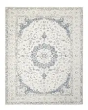 Solo Rugs Leena Contemporary Floral Hand-Loomed Wool-Blend Area Rug
