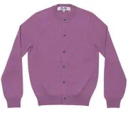 [COMME des GARCONS PLAY] 女士羔羊毛開襟衫