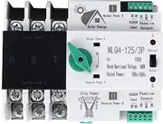 Marhynchus Uninterruptible Dual Power Transfer Switch Circuit Electrical Selector Switch 400V 100A for Homes, Shopping Malls, Factories, Farms