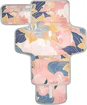 Reusable Changing pad Covers with Tissue Pocket Changing pad for Changing Table Lightweight & Foldable Changing Station