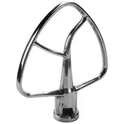 Stainless Steel Flat Beater for Kitchen Aid 4.5 Qt - 5 Qt Tilt-Stand Mixer Attachments for Kitchen Baking Accessory Silver