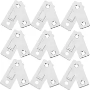 TEHAUX 8 Pcs Ultra Thin Magnetic Latch for Cabinet Doors Sliding Doors Closure Catch for Kitchen Bathroom Furniture Use Easy Installation
