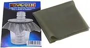1pc Pena Coin Penetration Magic Tricks Dish Coin Thru Rubber Sheet Into Cup Black Hole Close-Up Magic Show Trick Props