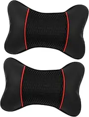 2pcs Headrest Neck Pillow Pillows Comfortable Car Accessories Car Neck Support Pillow Car Neck Protector Car Pillow Car Multi-Functional Pillow Neck Rest Pillow Polypropylene FELTECHELECTR