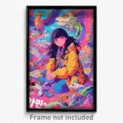 Korean Movie Poster - Adorable Nest (Korea Psychedelic Art Retro Film Print)