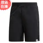 ADIDAS BRILLIANT BASICS 男裝 短褲 慢跑 休閒 拉鍊口袋 黑【運動世界】GD3863